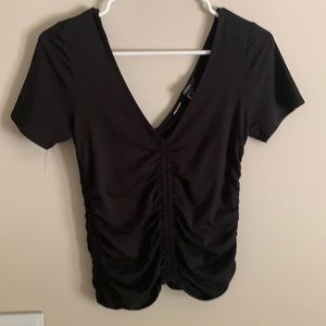 Black V Neck